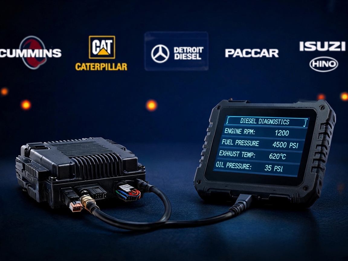 Diesel engine diagnostics and programming